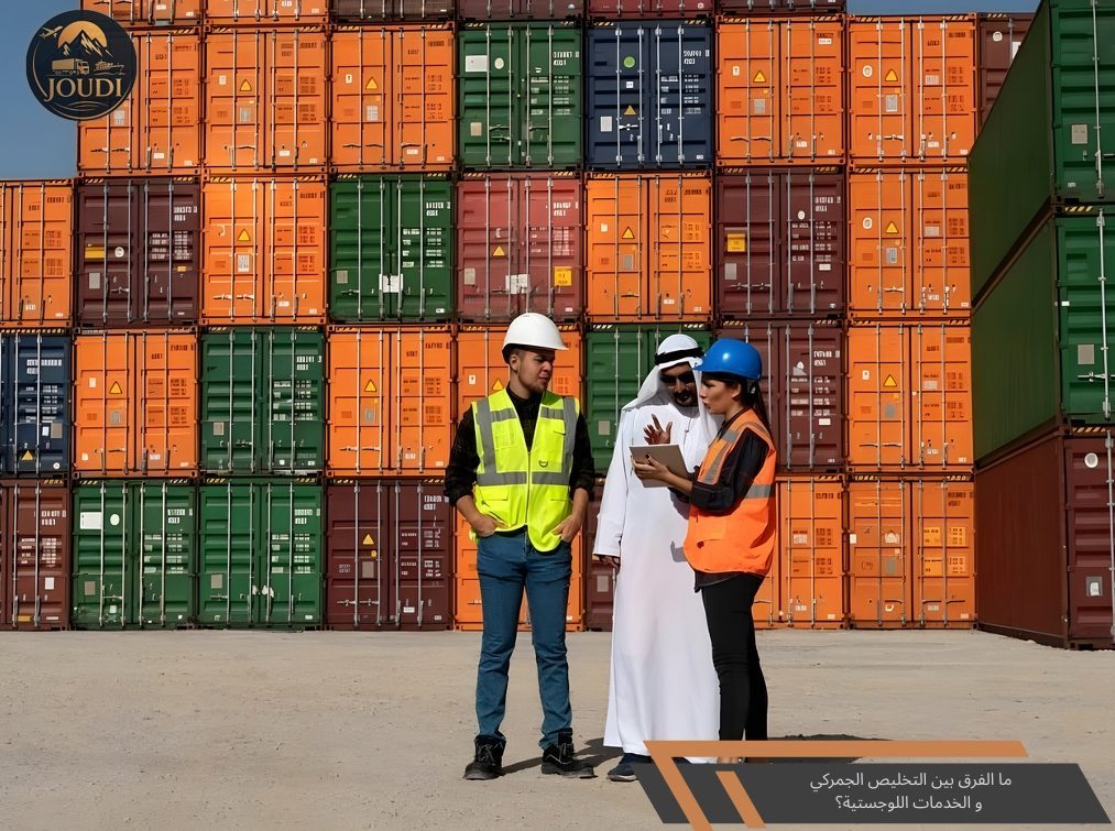 What is the difference between customs clearance and logistics services?